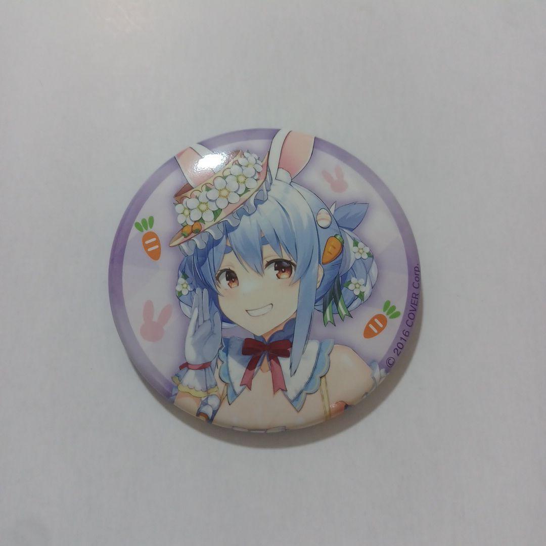 ホロライブ 兎田ぺこら 缶バッジ - メルカリ
