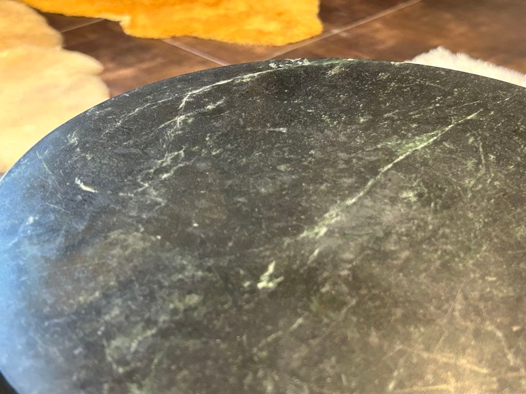 大理石　丸テーブル　イギリススタイル　コーヒーテーブル　カフェテーブル　SZ