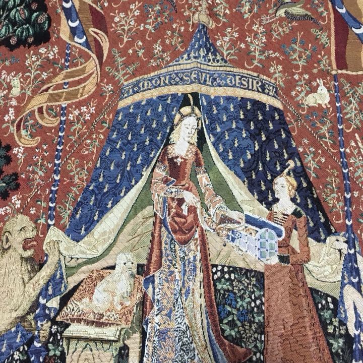 貴婦人と一角獣 タペストリー ガンダム UC ユニコーン ナラティブ