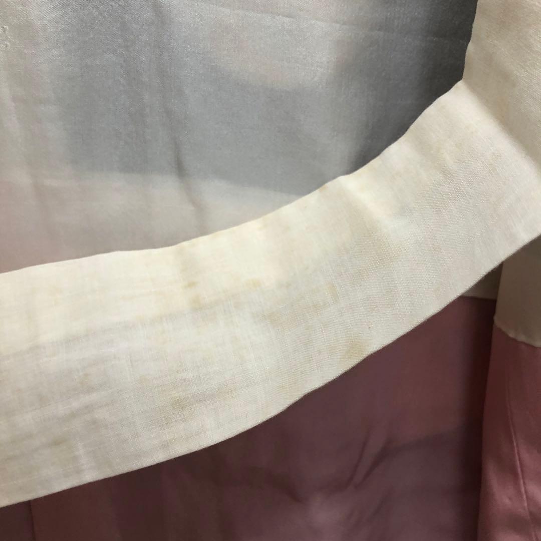 正絹　着物　七五三　7歳　女の子　四つ身　手毬　子供