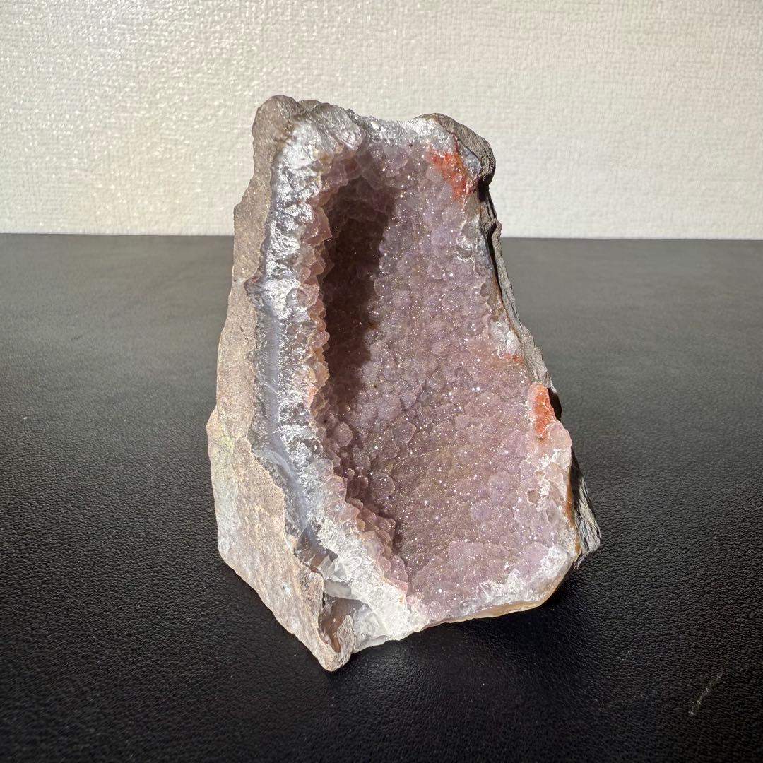 天然石シュガーアメジストの原石　置物　鉱物NO.013006
