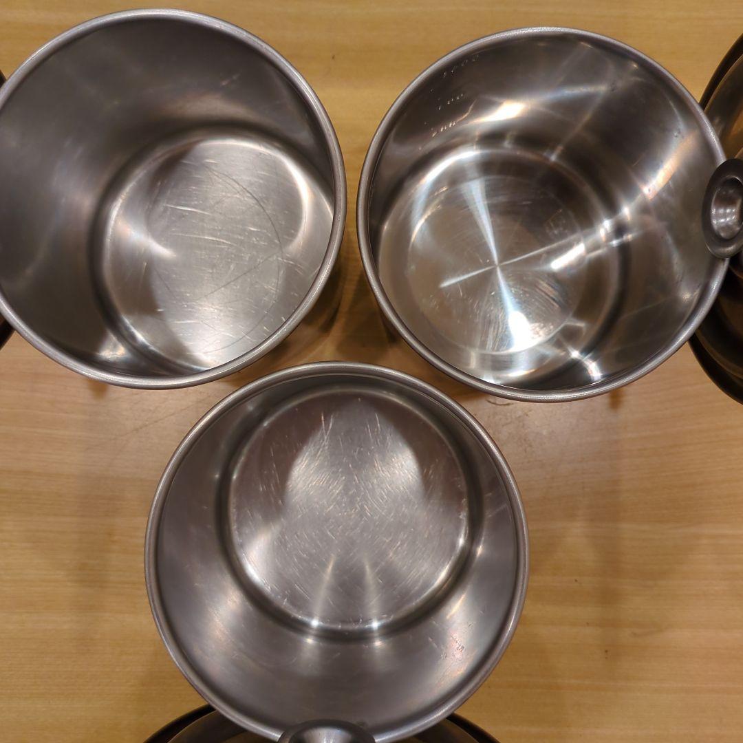モ*ル様 業務用ステンレス キッチンポット　9個セット