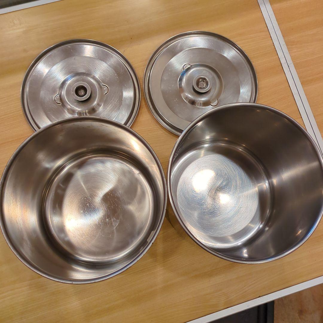 モ*ル様 業務用ステンレス キッチンポット　9個セット