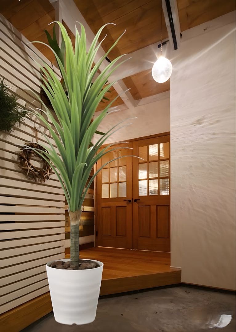 光触媒　人工観葉植物　フェイクグリーン　ドラセナ 高さ 1.8m