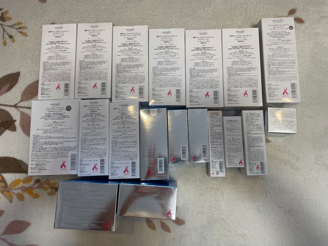 最終値下げ　半額！MUSEE コスメセット19点 バラok