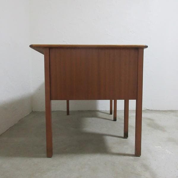 イギリス ビンテージ 家具 デスク 机 作業台 収納 英国 6803d