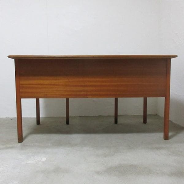 イギリス ビンテージ 家具 デスク 机 作業台 収納 英国 6803d