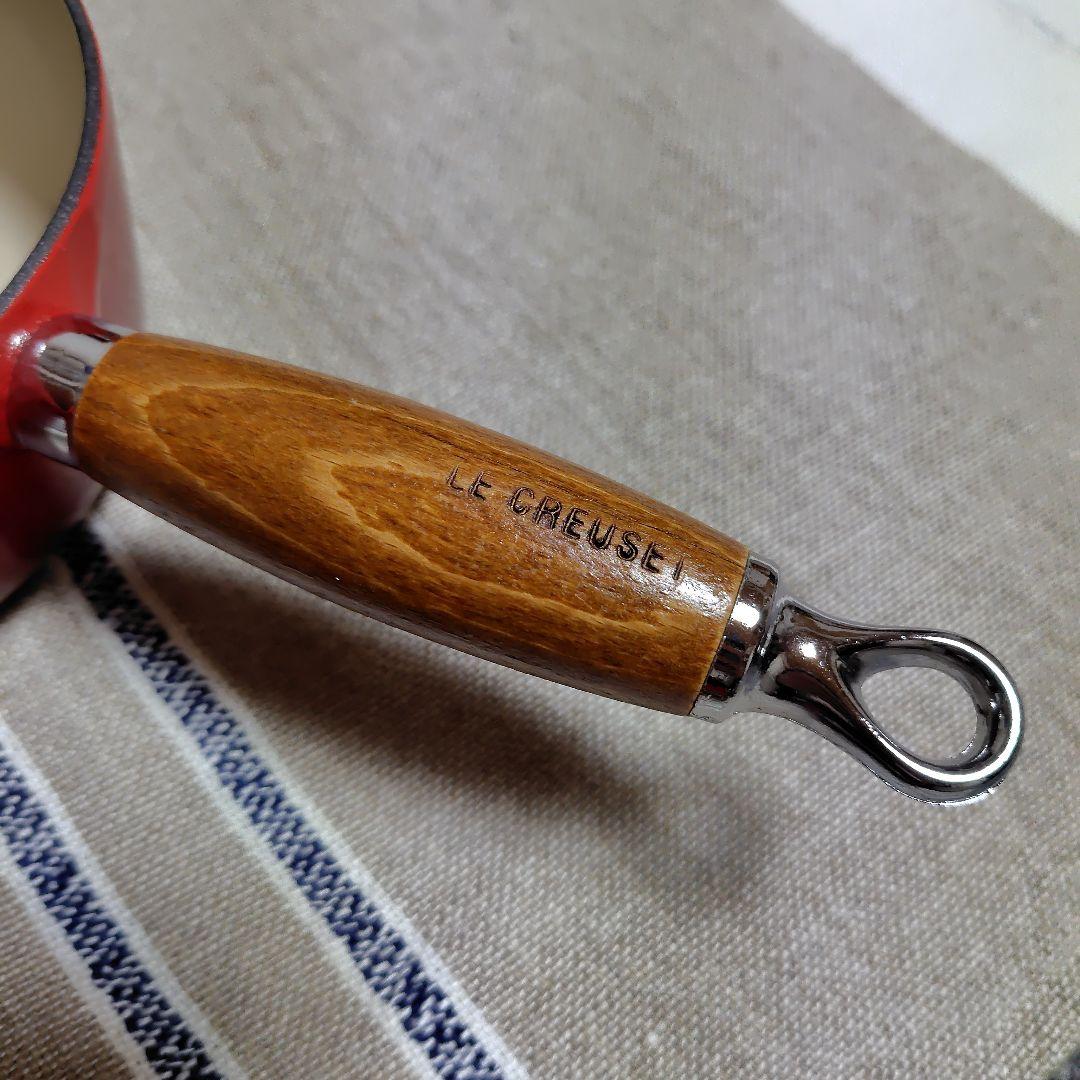 希少　LE CREUSET ミルクパン　ソースパン　16cm　チェリーレッド