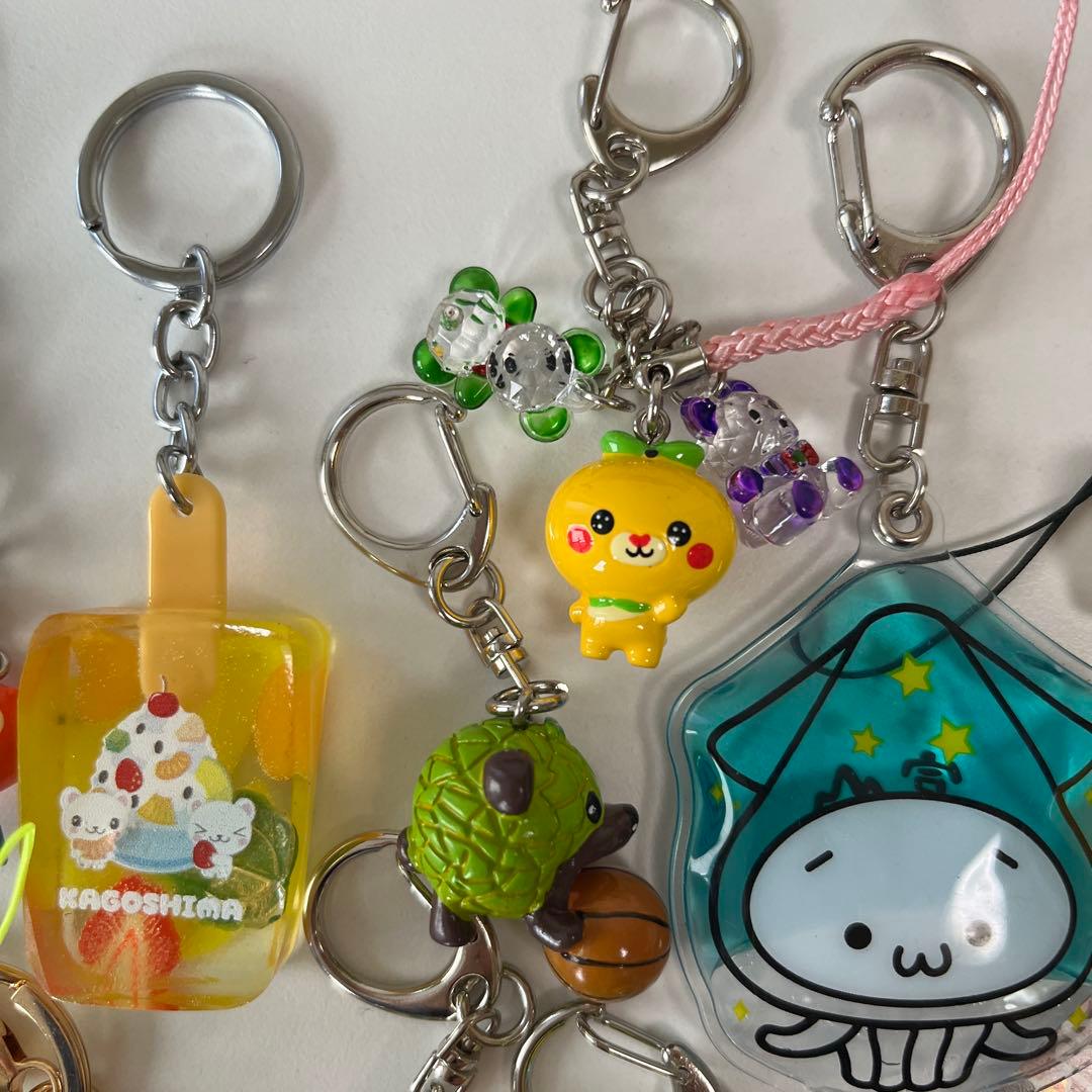 ご当地 ストラップ 根付け キーホルダー キーチェーン お土産 おまとめ