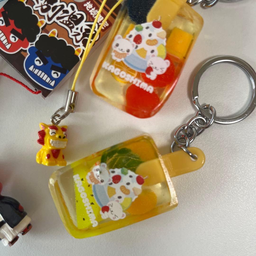 ご当地 ストラップ 根付け キーホルダー キーチェーン お土産 おまとめ