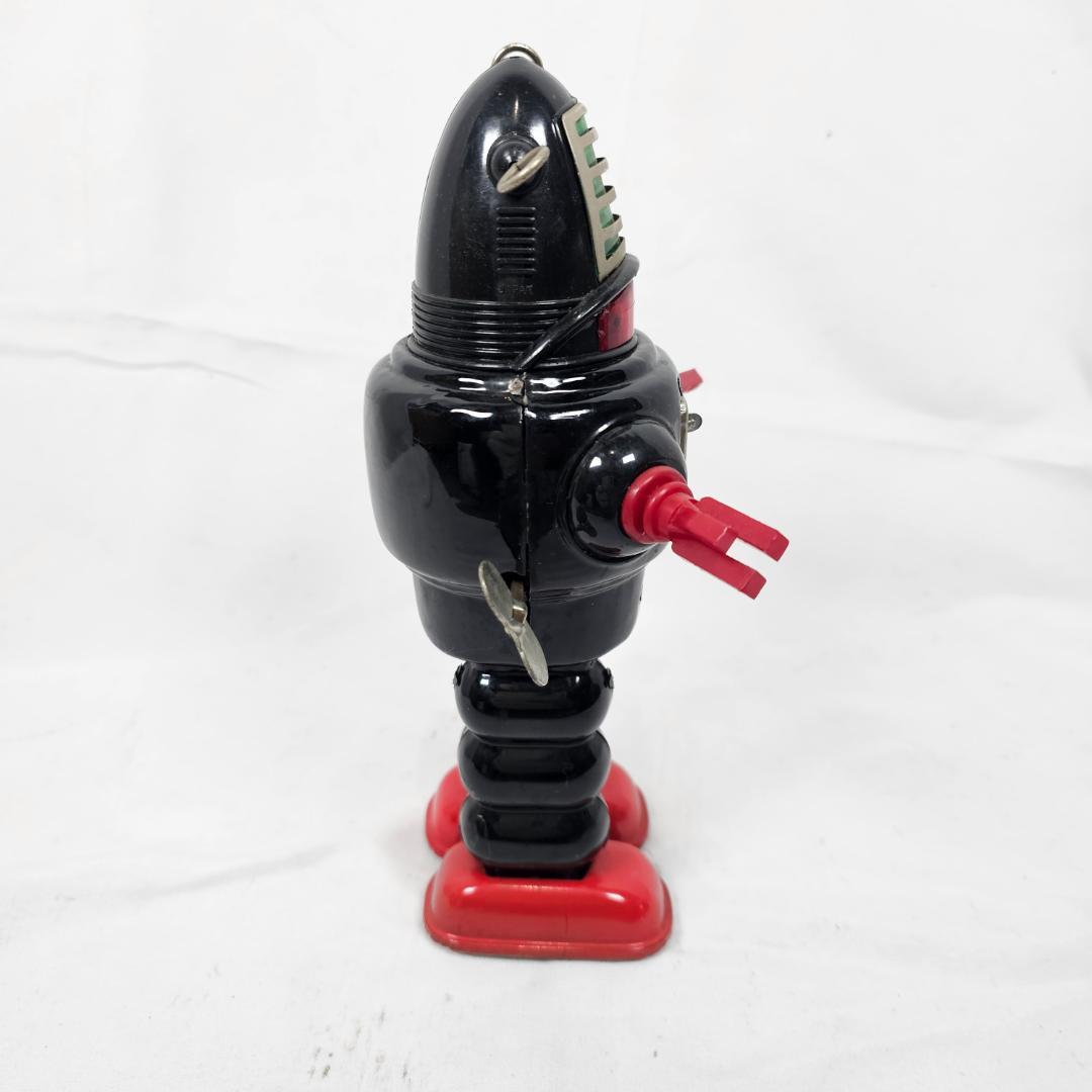 【希少】ブリキ ロボット ロビー型 スパーク ゼンマイ式 昭和レトロ