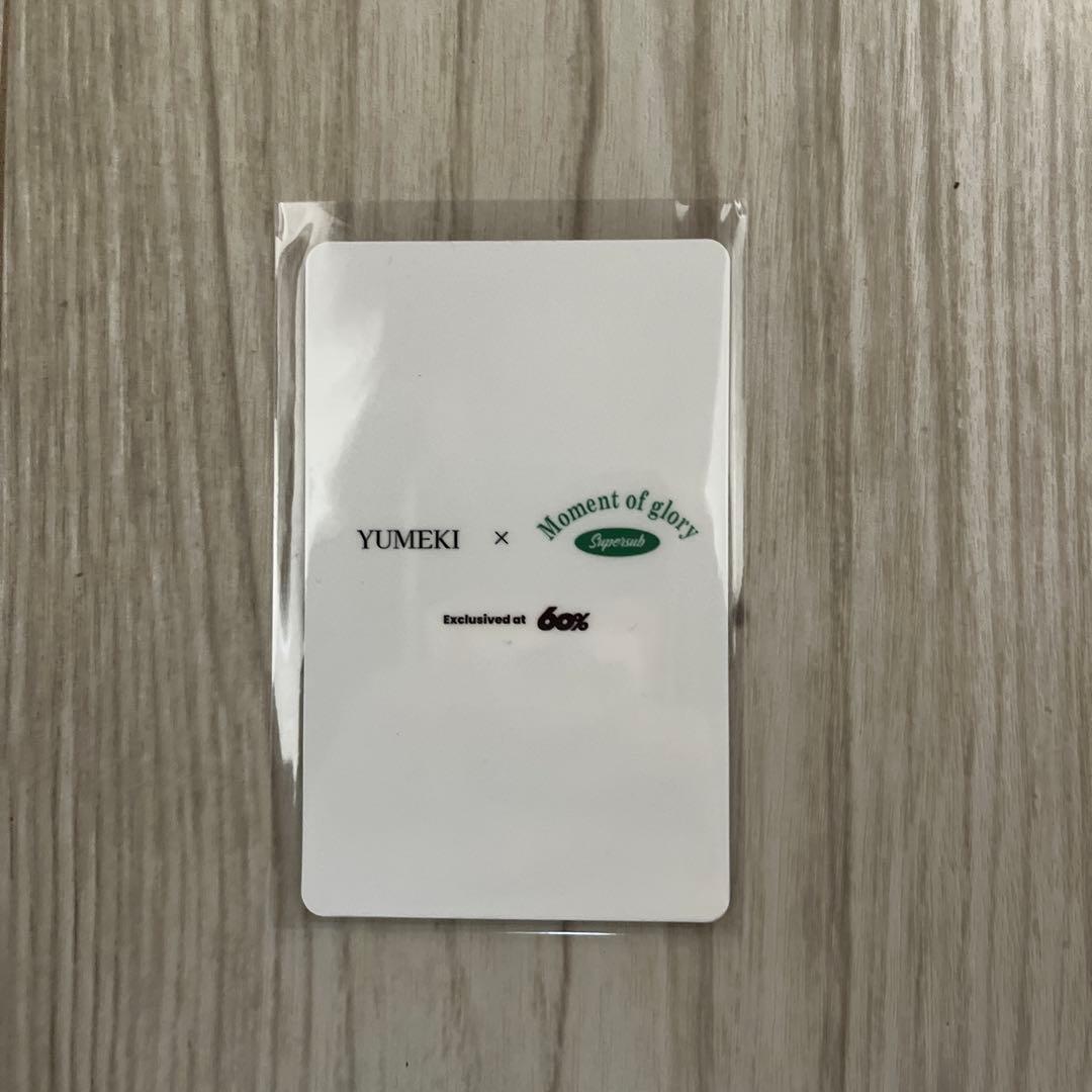 YUMEKI 60% コラボ トレカ