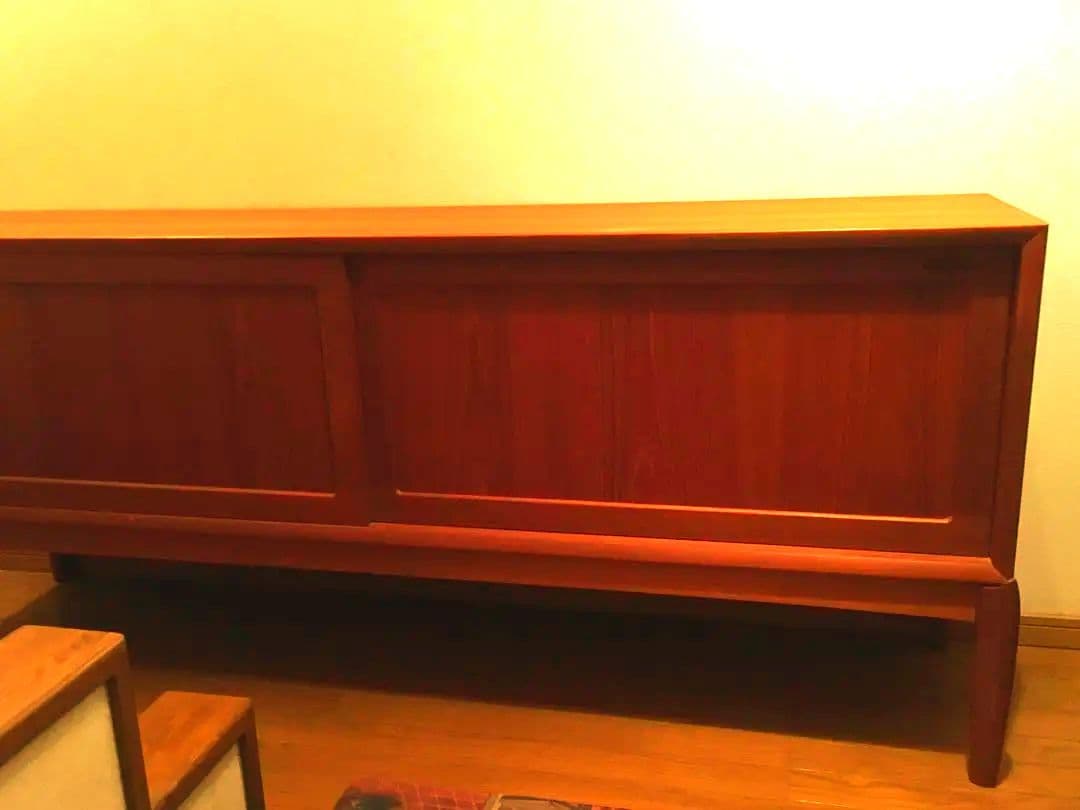 値下げ　美品　キャビネット　サイドボード　デンマーク製　Bramin