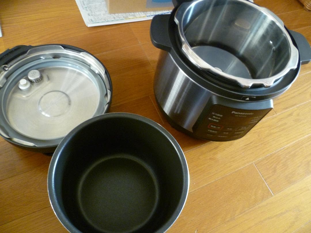 パナソニック 電気圧力なべ 時短なべ 電気圧力鍋 無水調理 SR-MP300