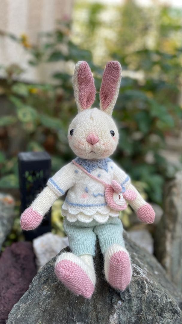 編みうさぎちゃん