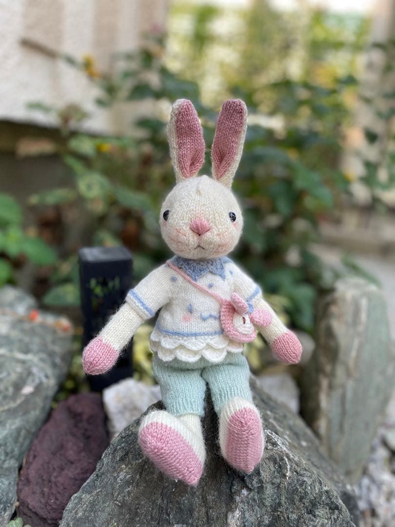 編みうさぎちゃん