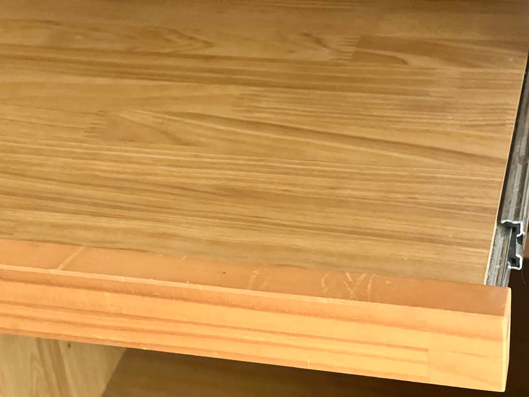 木製食器棚 引き出し付き