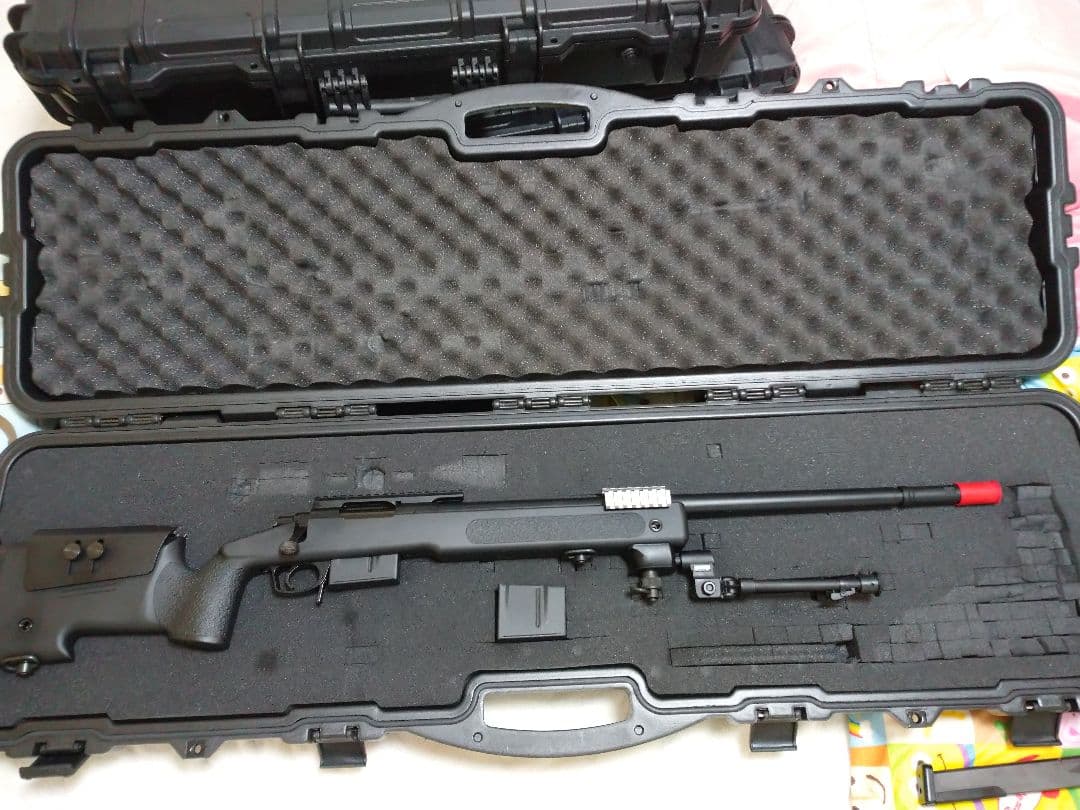 東京マルイ m40a5 スナイパーライフル マガジン予備1個 ガンケース