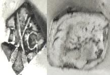 フランス　シルバースプーン2本　アールヌーボー　純銀