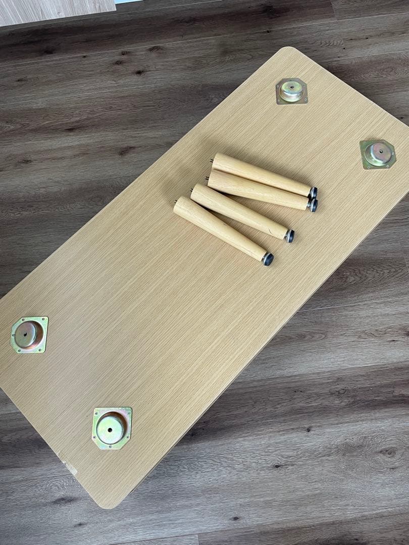 引出し付センターテーブル