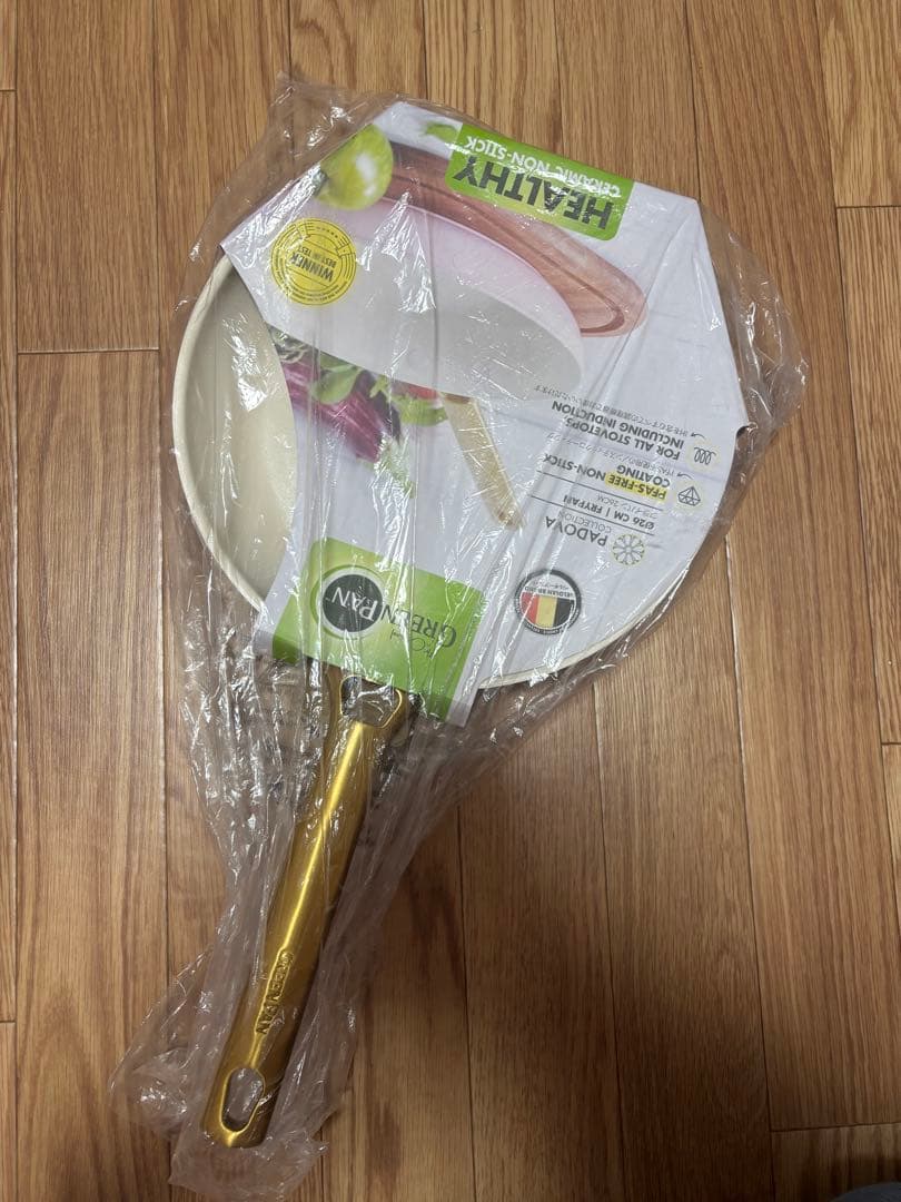 グリーンパン エシカルフライパン 26cm ピンク ゴールド 新品 パドヴァ