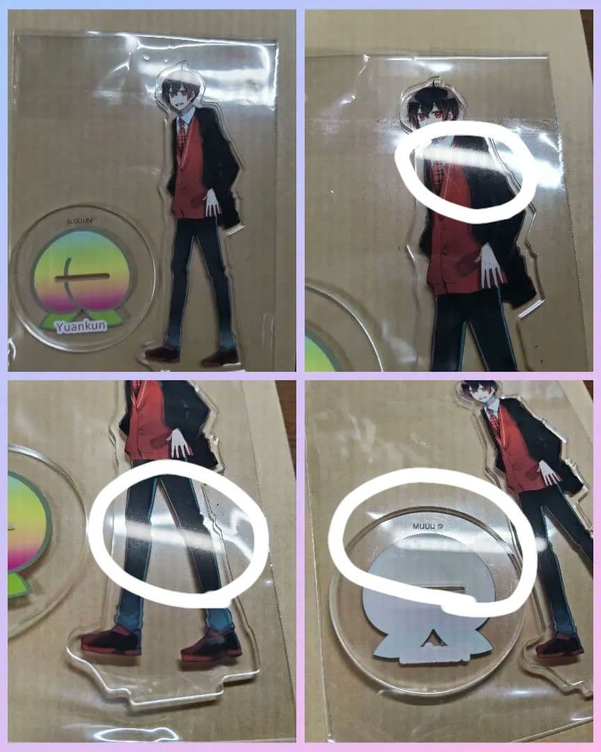 カラフルピーチ しまむら 初期アクリルスタンド 【バラ売り不可