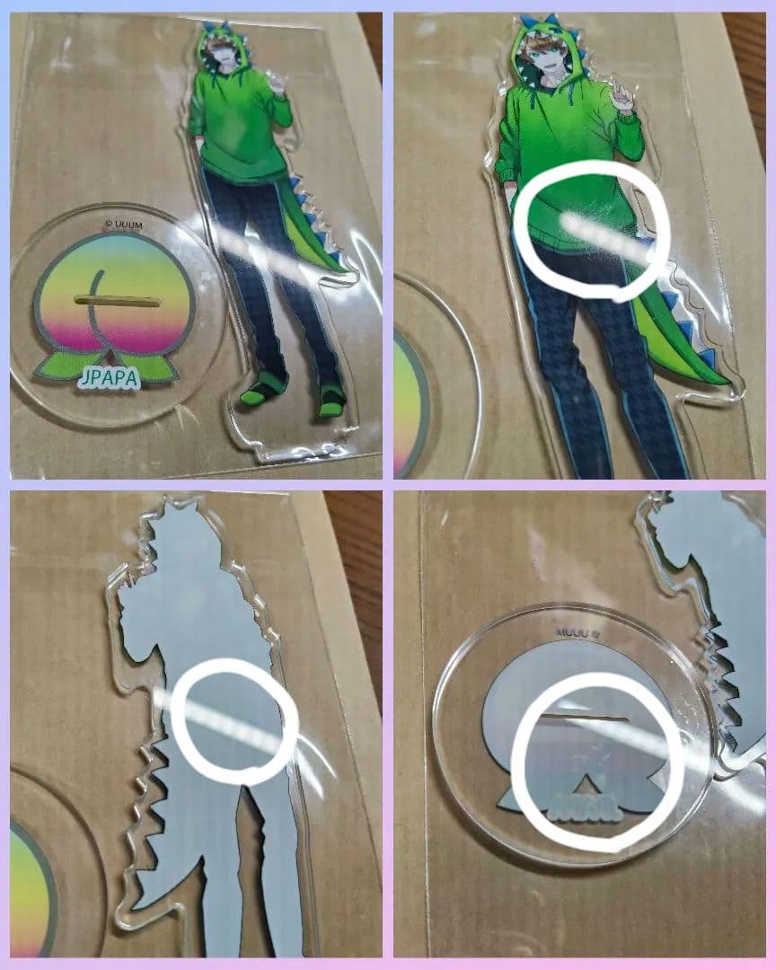 カラフルピーチ しまむら 初期アクリルスタンド 【バラ売り不可