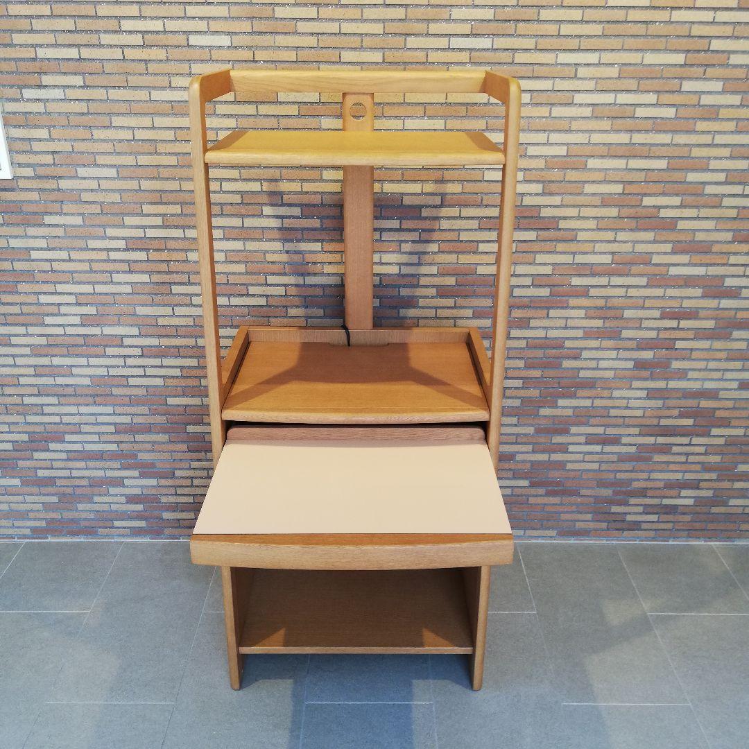 ◇Karimoku　オーク材　パソコンラック｜デスク｜学習机