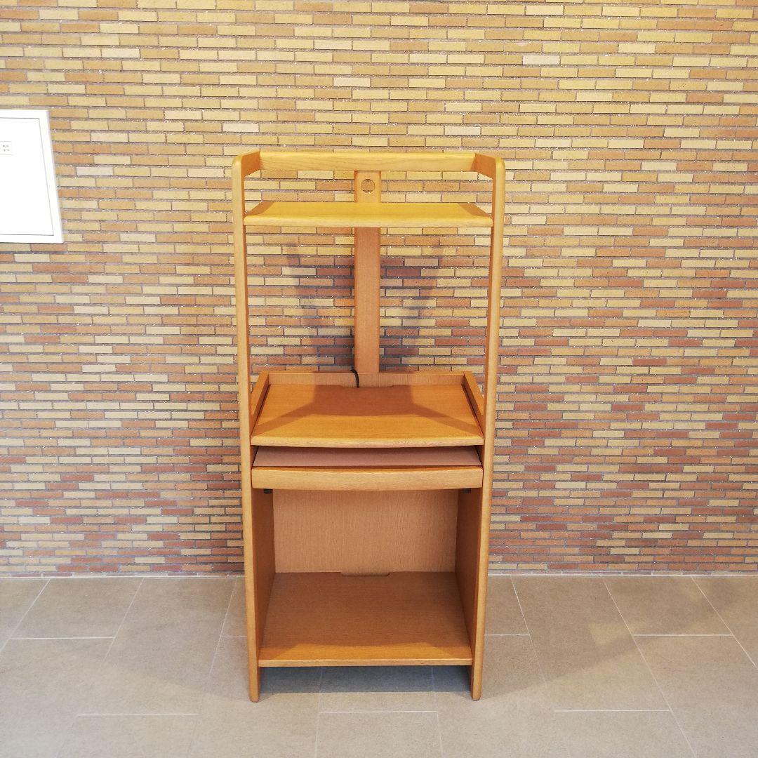 ◇Karimoku　オーク材　パソコンラック｜デスク｜学習机