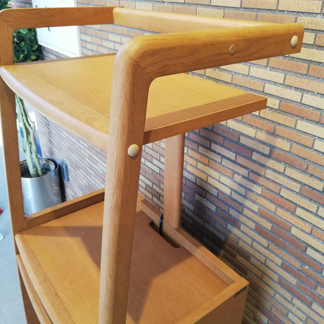 ◇Karimoku　オーク材　パソコンラック｜デスク｜学習机