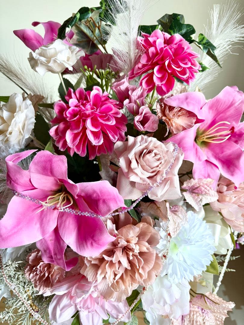 ハンドメイド ✳︎ アレンジメント ✳︎ 造花 ✳︎アートフラワー✳︎ アレンジ ✳︎45