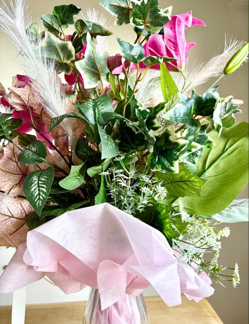 ハンドメイド ✳︎ アレンジメント ✳︎ 造花 ✳︎アートフラワー✳︎ アレンジ ✳︎45