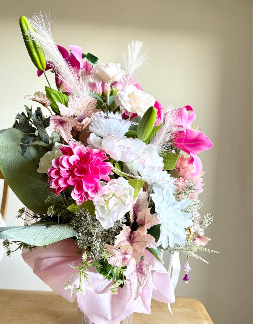 ハンドメイド ✳︎ アレンジメント ✳︎ 造花 ✳︎アートフラワー✳︎ アレンジ ✳︎45