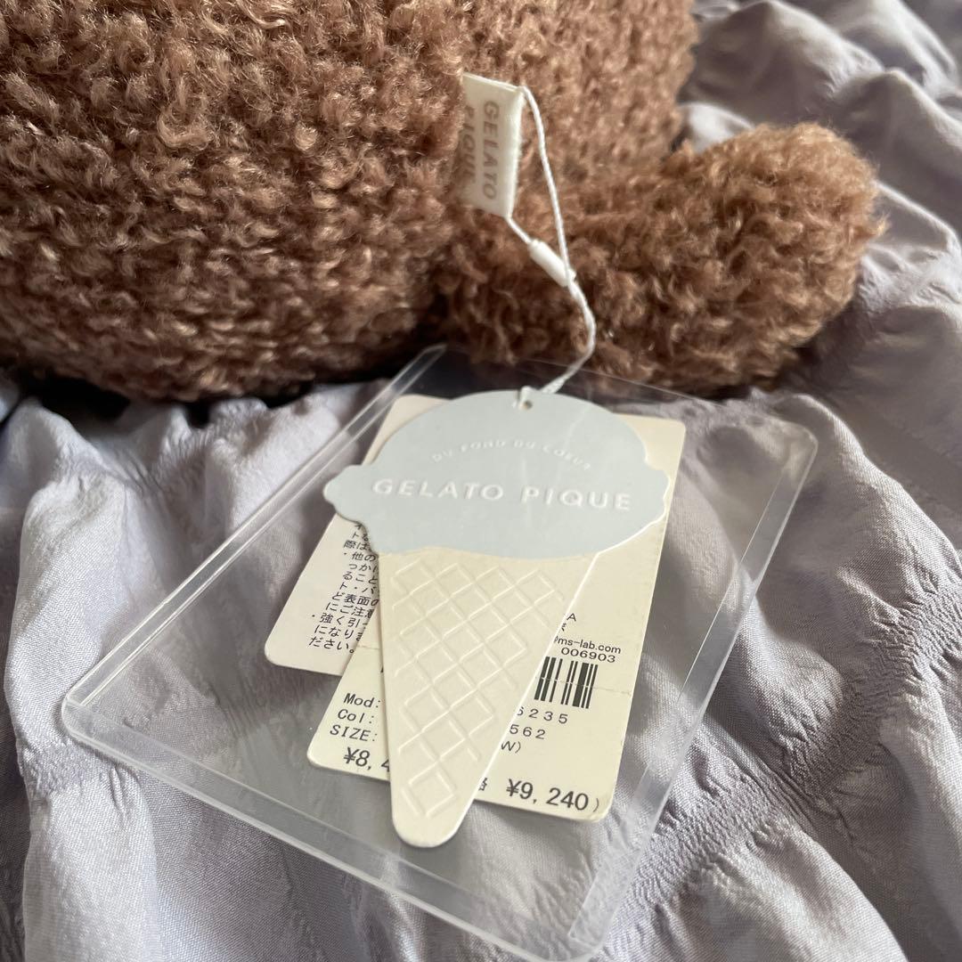 【新品未使用】　ジェラートピケ ジェラピケ トイプードル ティッシュケース 犬