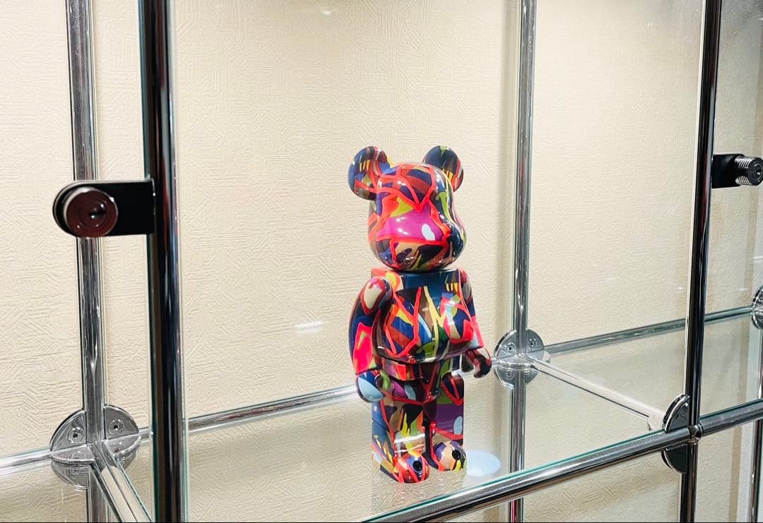 USMハラー　ガラスキャビネット　シェルフ　コレクションラック