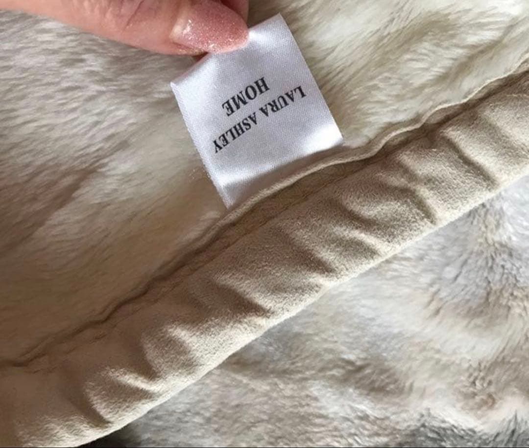 ローラアシュレイ　毛布　寝具　ブランケット