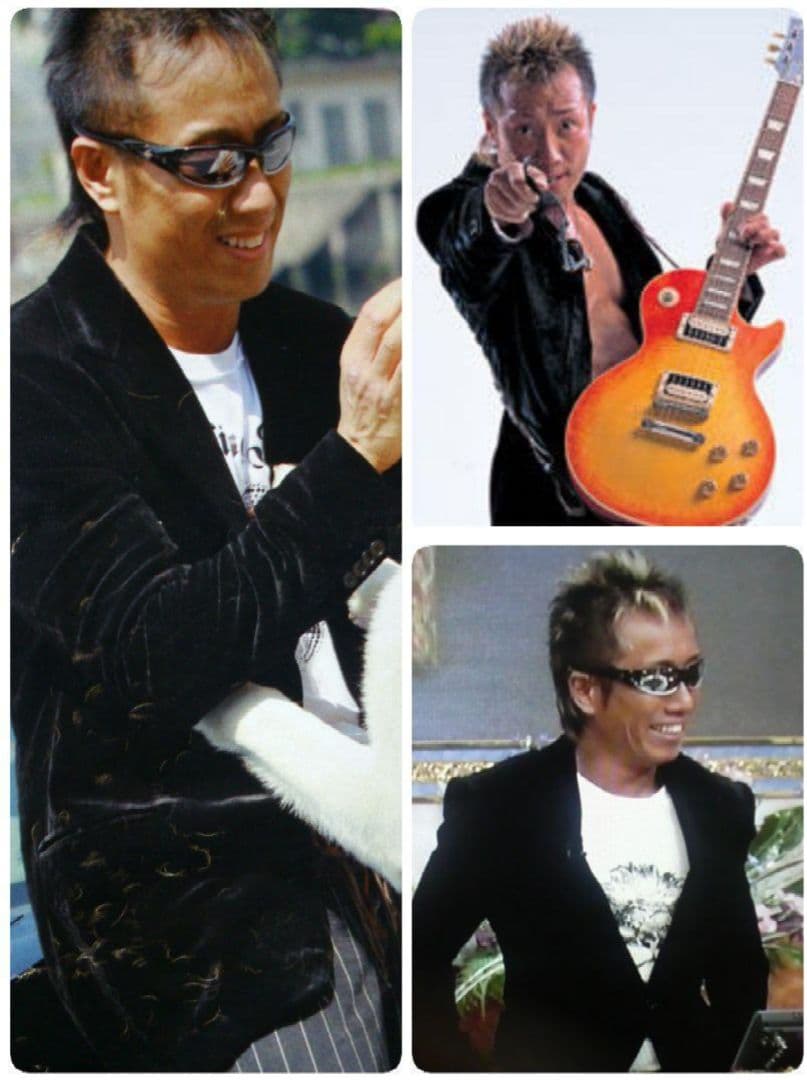 本物★ブラック★金プレート2006年モデル長渕剛ドルガバベロア1Bジャケット44