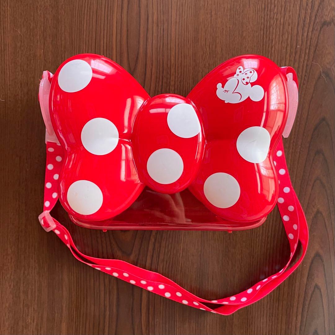 ディズニーランド ポップコーンバケット ミニー リボン - メルカリ