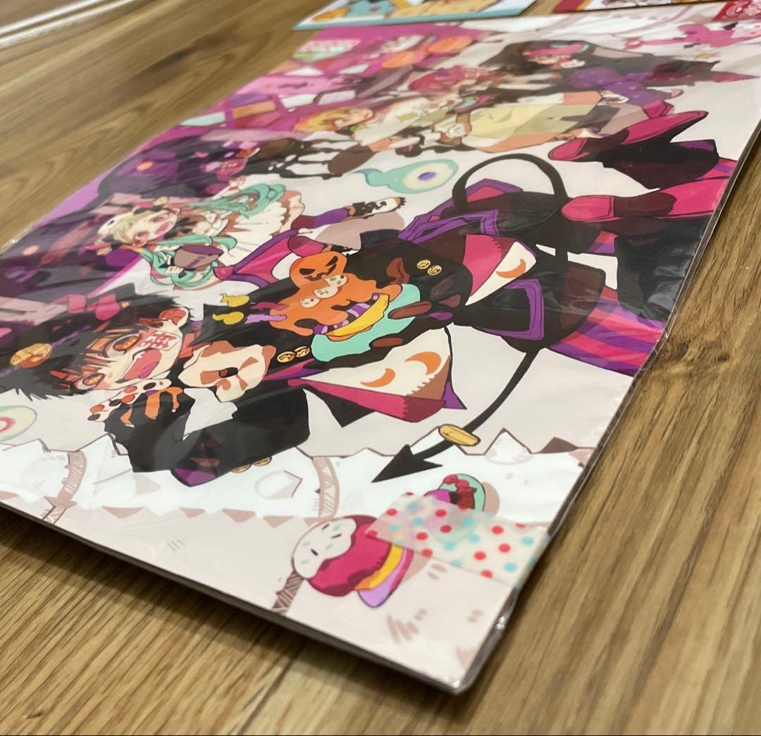 地縛少年花子くん クリアファイル 7点 セット ➕ 原画シート ゴースト