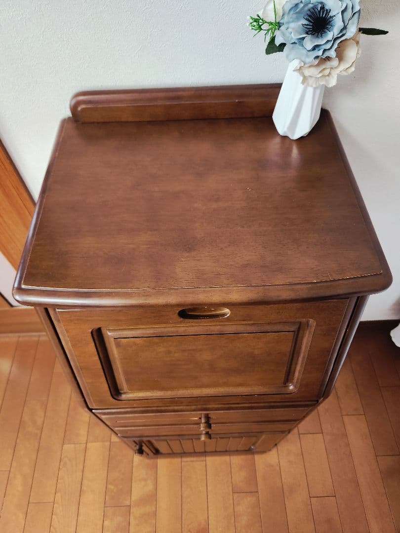 木製ライティングビュロー電話台ビューロー昭和レトロアンティークヴィンテージ古道具