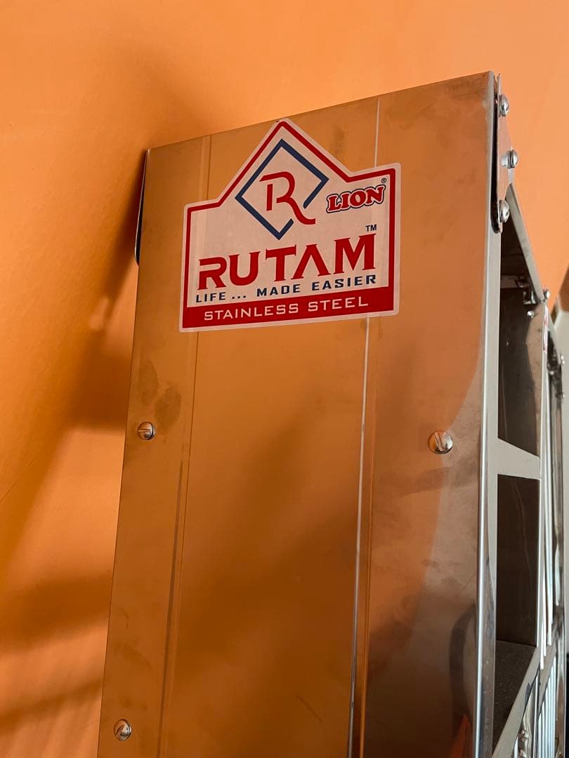 値下げ★インディアンキッチンラック　ステンレス