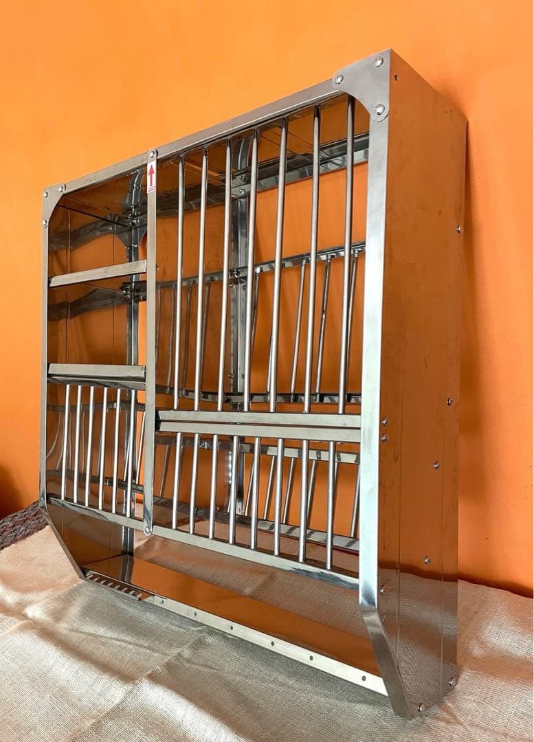 値下げ★インディアンキッチンラック　ステンレス