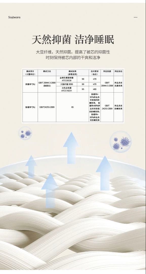 肌掛け布団　抗菌技術 ベージュ クイーンサイズ掛け布団