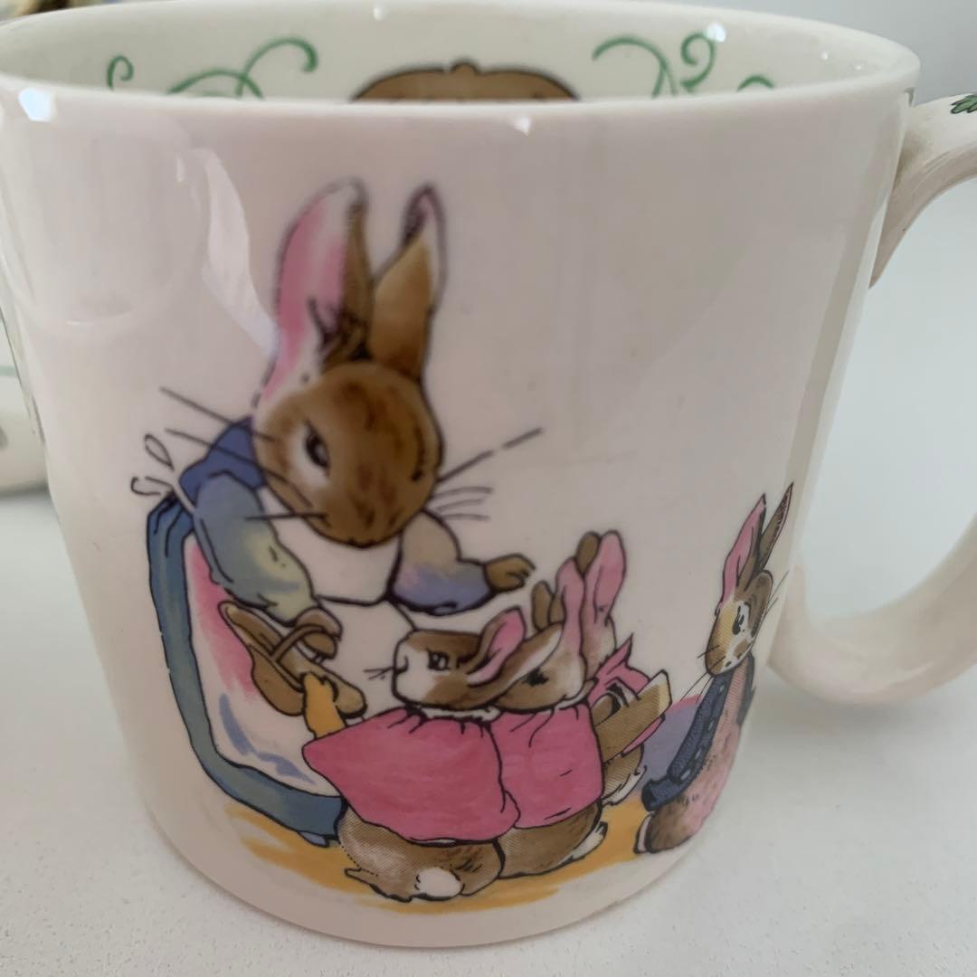 ウェッジウッド ピーターラビット　グリーンライン　セット