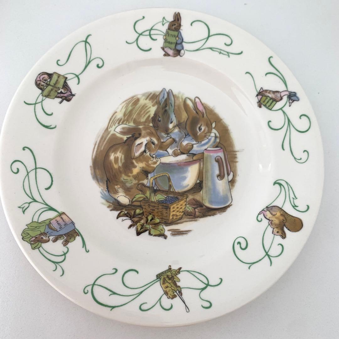 ウェッジウッド ピーターラビット　グリーンライン　セット