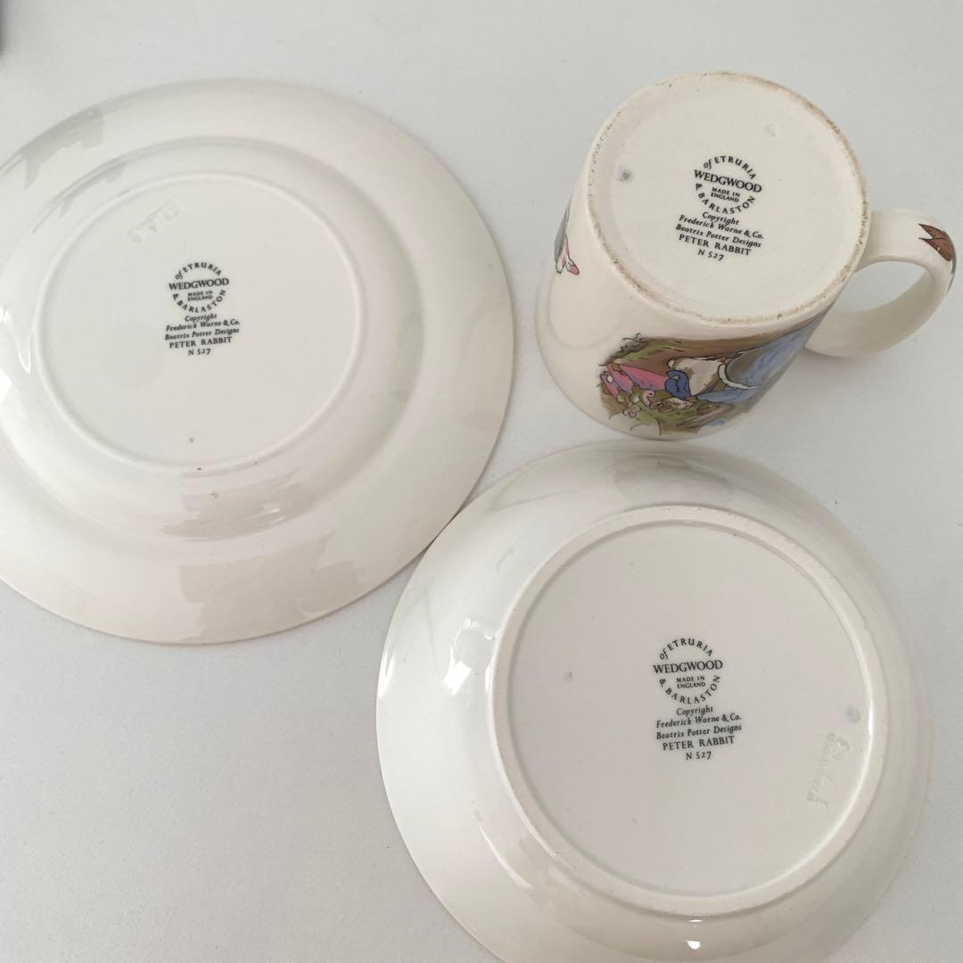 ウェッジウッド ピーターラビット　グリーンライン　セット