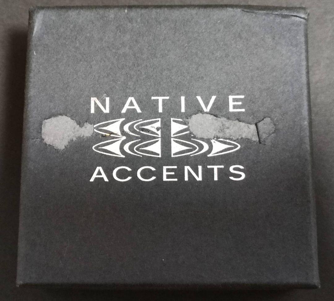 カナダ先住民ハンドメイドジュエリー（シルバーバングル）