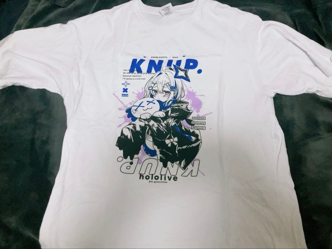 天音かなた 活動4周年記念 KNUP.Tシャツ - メルカリ