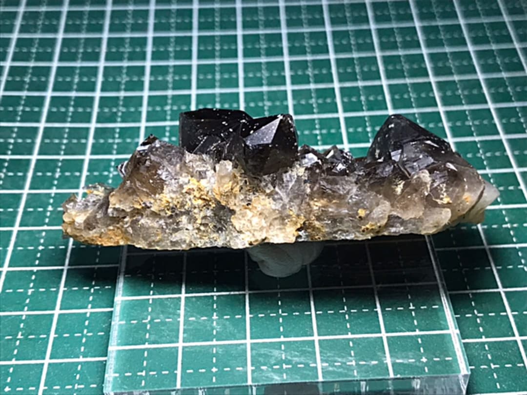 国産鉱物　南洋美人クラスター　ちんの峠　極美晶