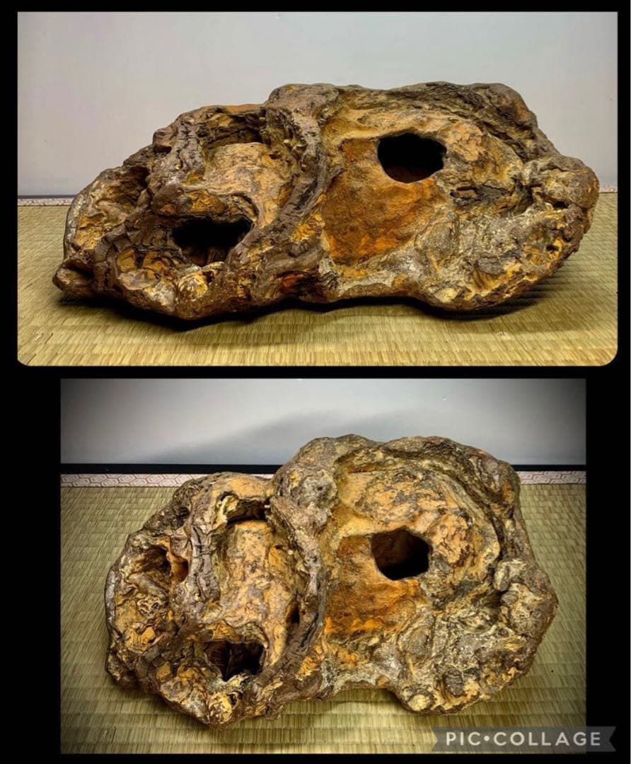 4266 泉州壺石 横33×高22×奥行12(cm)7.76kg